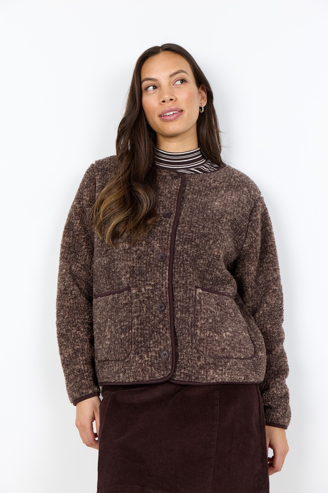Soya Gertrud Bouclé jakke - Billede 2