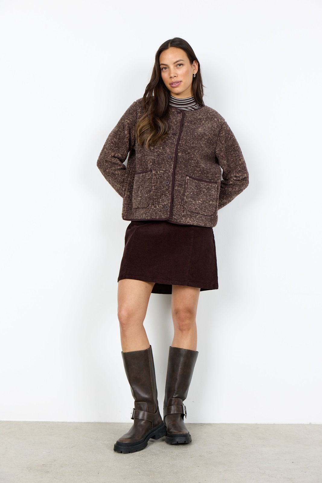 Soya Gertrud Bouclé jakke - Billede 3